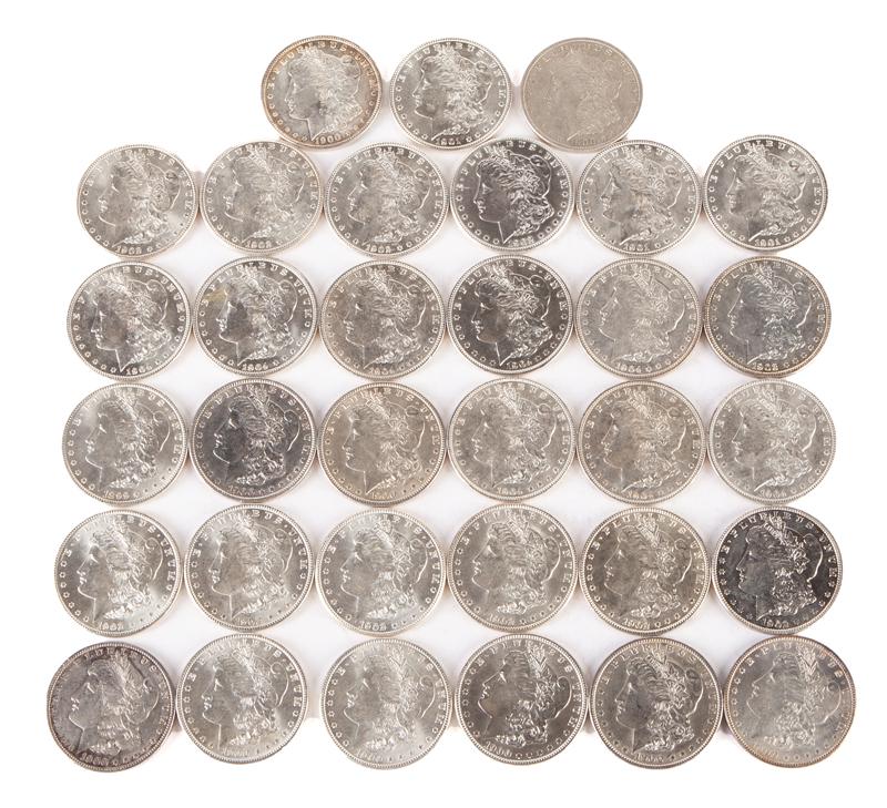 1899-1904 US Morgan Silver Dollar Group (33) (1 of 14)