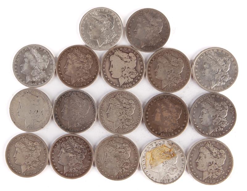 US Morgan Silver Dollar Group (17) (1 of 7)