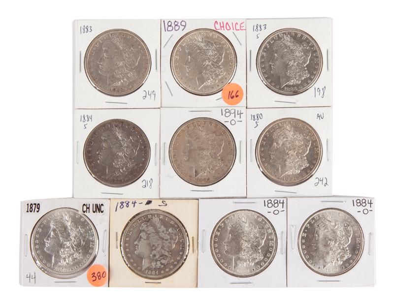 US Morgan Silver Dollar Group (10) (1 of 8)