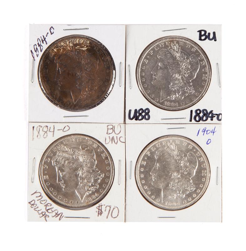 US Morgan Silver Dollar New Orleans Group (4) (1 of 4)
