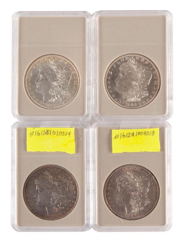 US Morgan Silver Dollar Group (4) (1 of 4)
