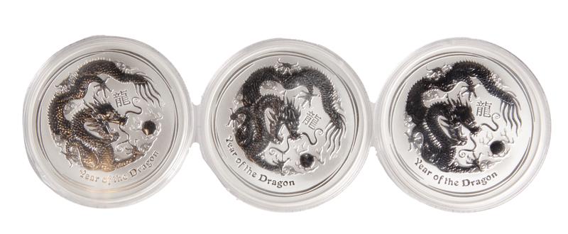 2012 Australia 10 oz Silver Year of the Dragon (3) (1 of 4)