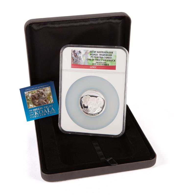 2014 Australia 5 oz Silver Koala NGC PF 70 (1 of 6)