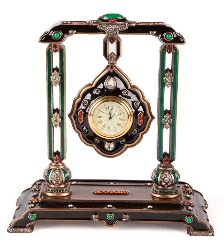 Jay Strongwater hanging pendant clock. (1 of 10)