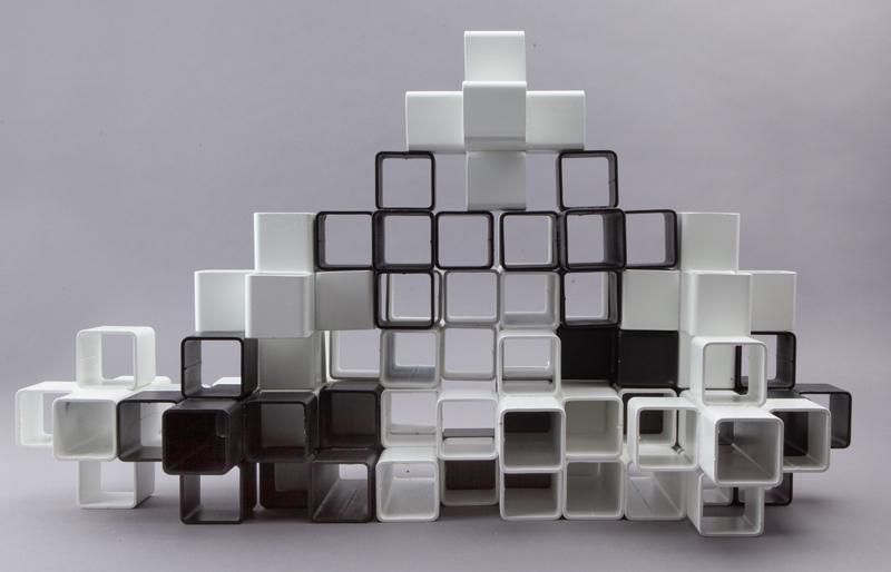 Morton Rachofsky "Untitled (Black & white cubic)" (1 of 11)