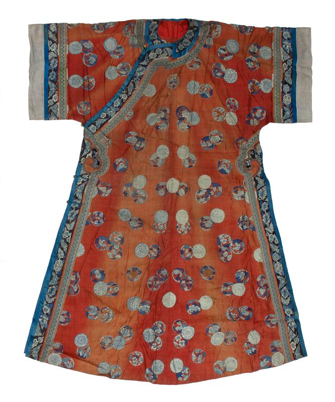 Chinese Qing kesi robe, (1 of 5)