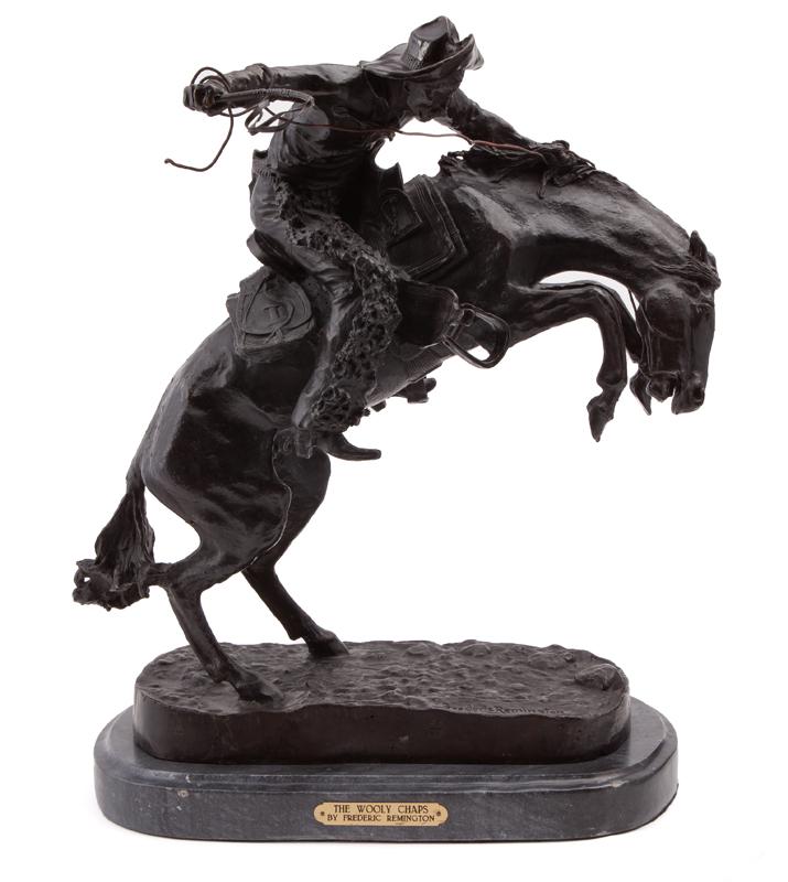 After Frederick Remington "The Wooly Chaps" (1 of 11)