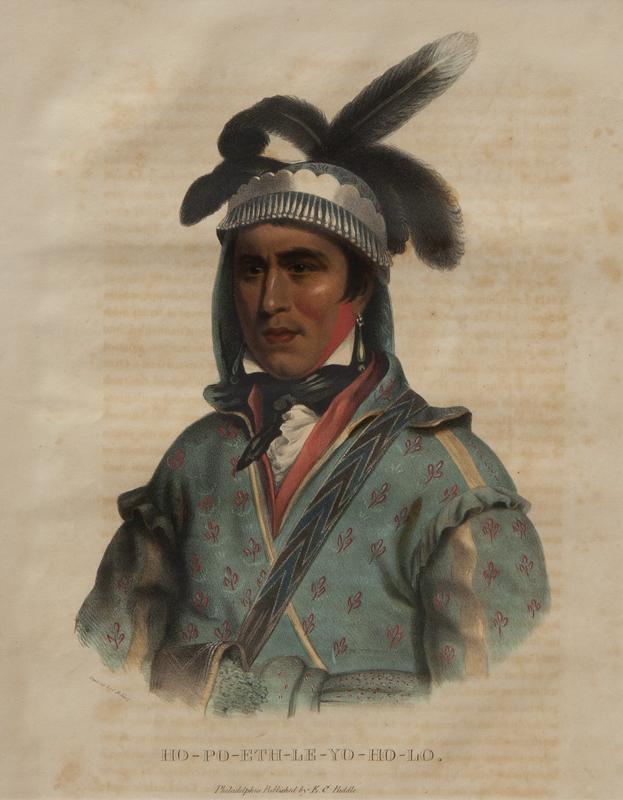 McKenney & Hall Native American portrait, (1 of 5)
