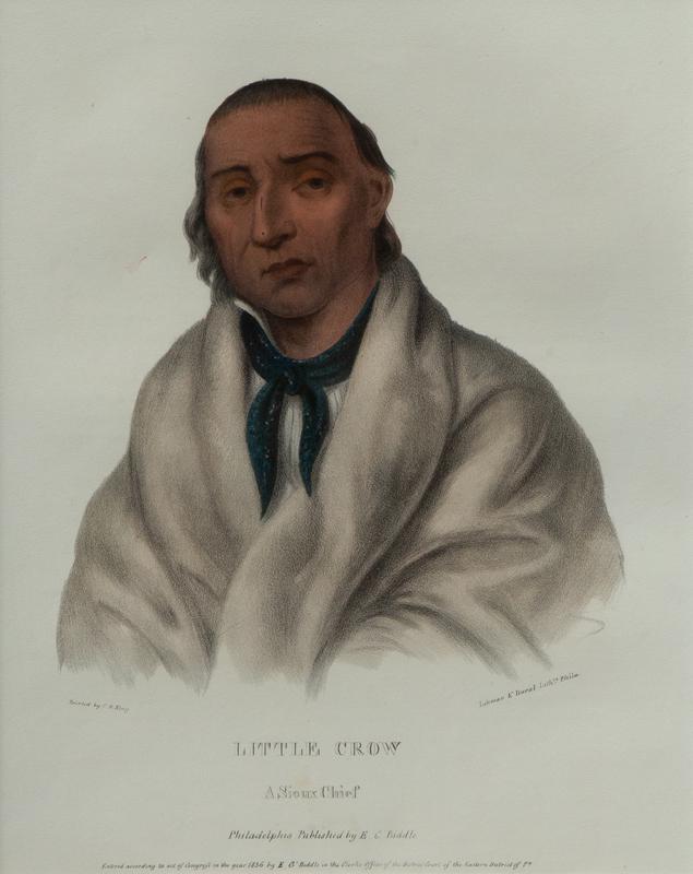 McKenney & Hall Native American portrait, (1 of 4)