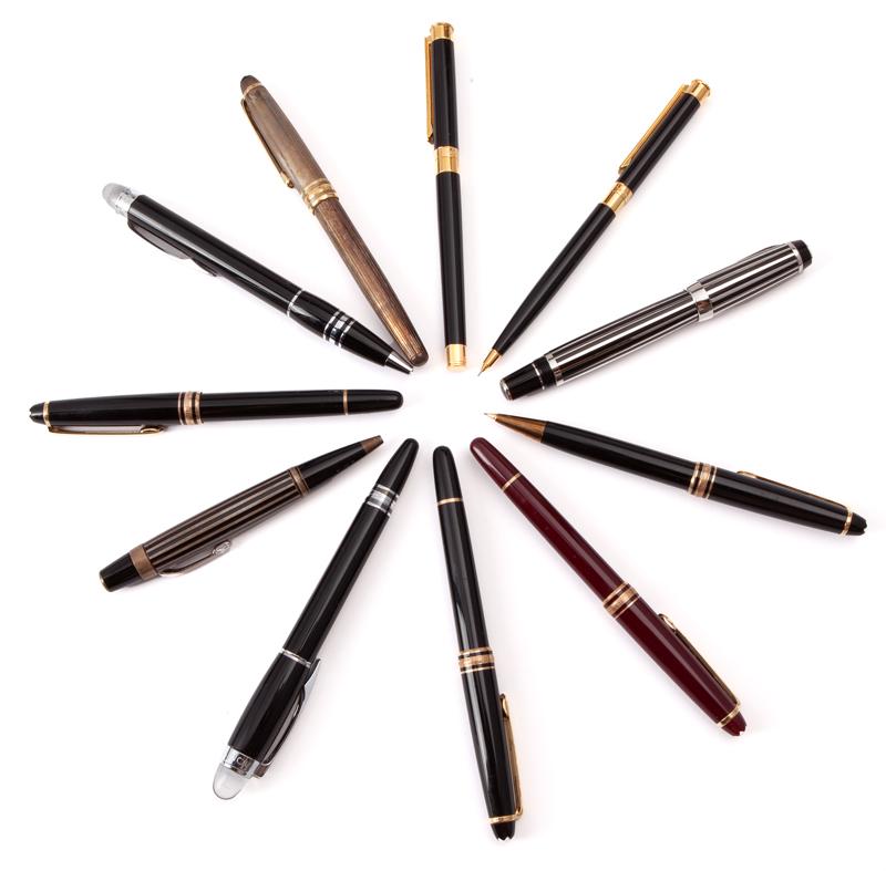 (11) Montblanc pens and pencils, (1 of 6)