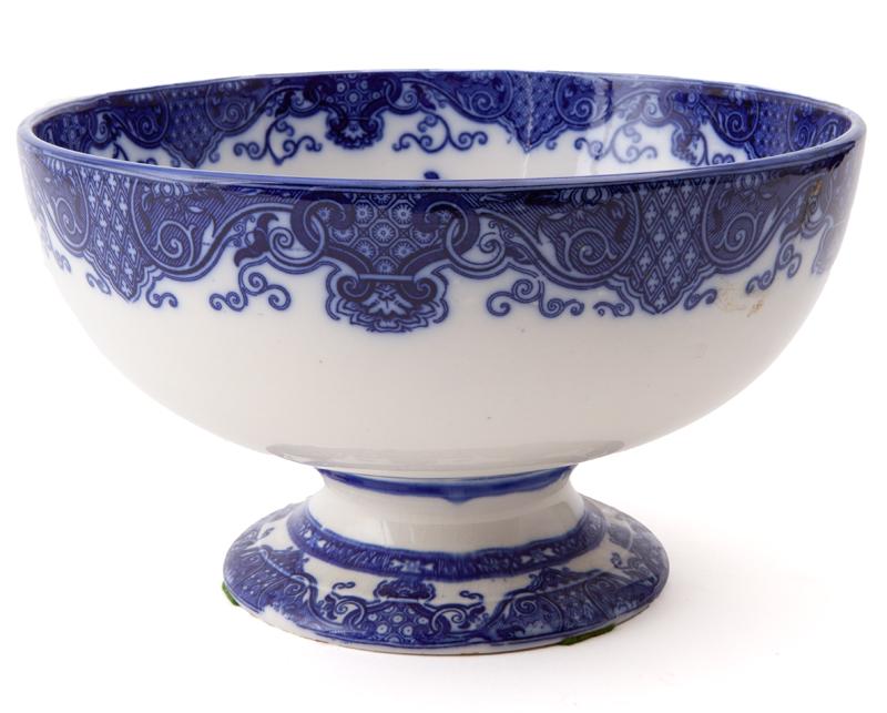 Royal Doulton 'Oyama' pattern punch bowl, (1 of 7)