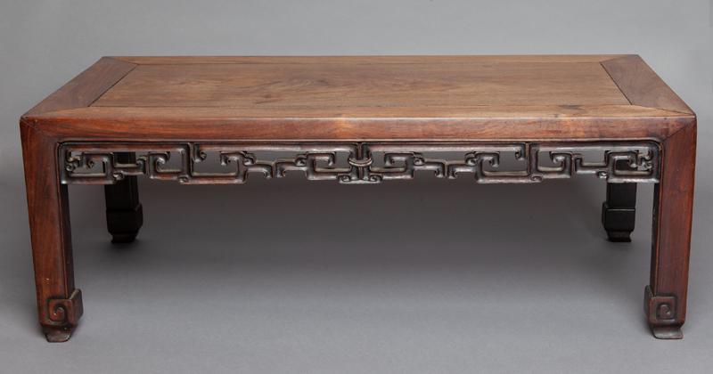 Chinese Qing Hongmu low table. (1 of 11)