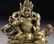584: Chinese - Tibetan gilt bronze God of Prosperity - 5