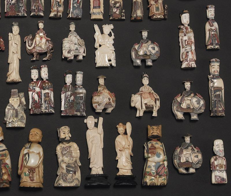 (88) Chinese and Japanese carved ivory snuff - 6