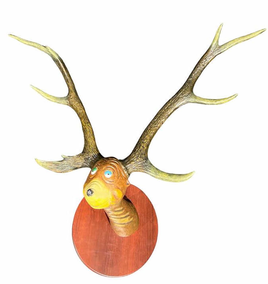 DR. SEUSS (Ted Geisel)  SEMI NORMAL GREEN LIDDED ARTWORK (1 of 5)