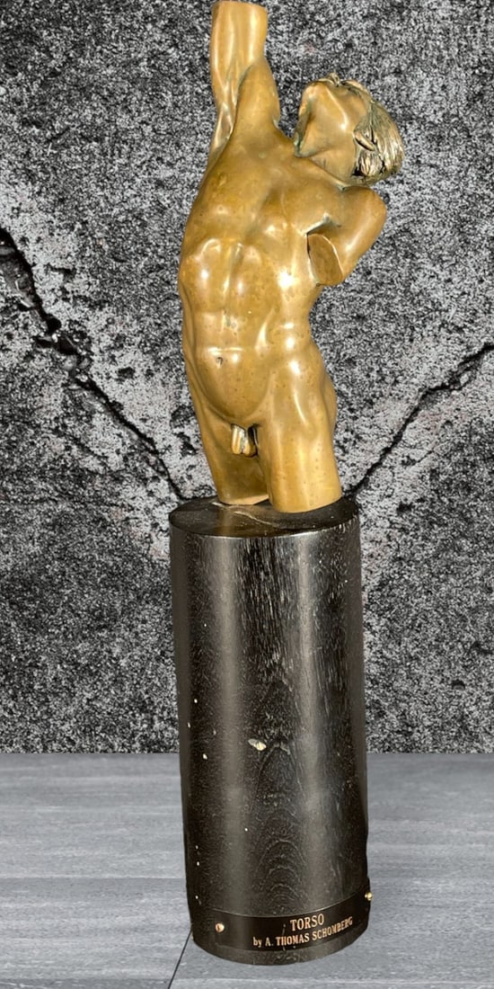 BRONZE TORSO BY AULDWIN. THOMAS SCHOMBERG (1 of 5)