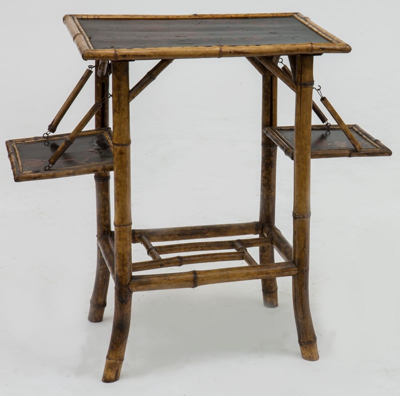 Aesthetic Movement Bamboo Side Table, (1 of 6)