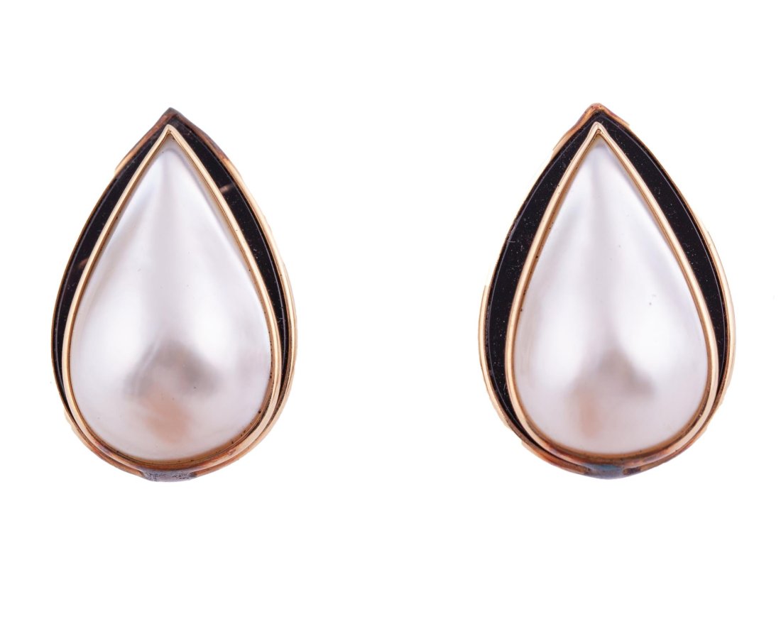 Mabe Pearl Earrings (1 of 4)