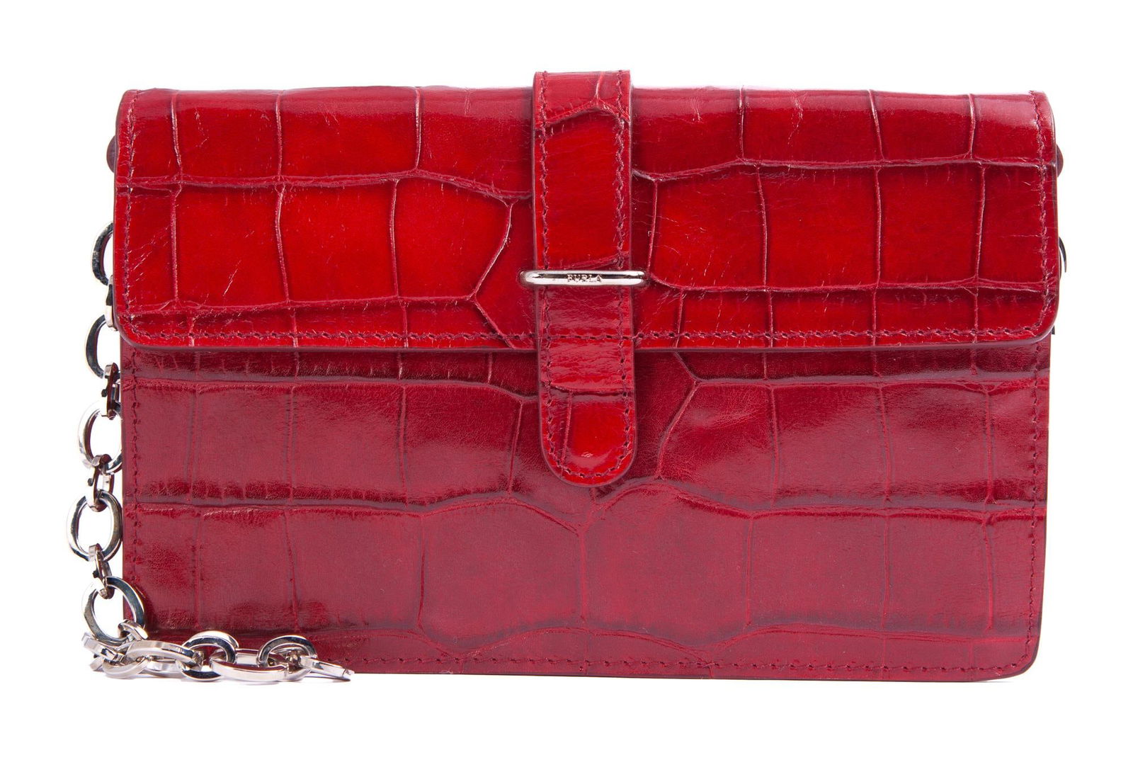 Furla Handbag In burgundy (1 of 8)