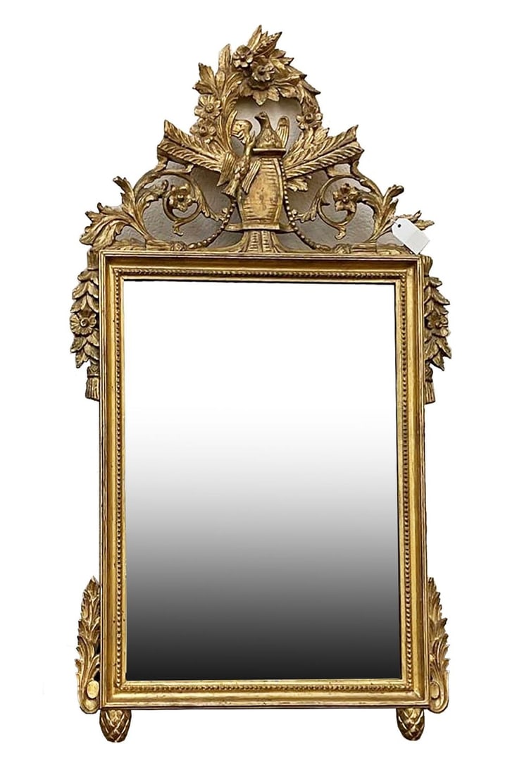 Antique Chippendale Style Italian Mirror (1 of 5)