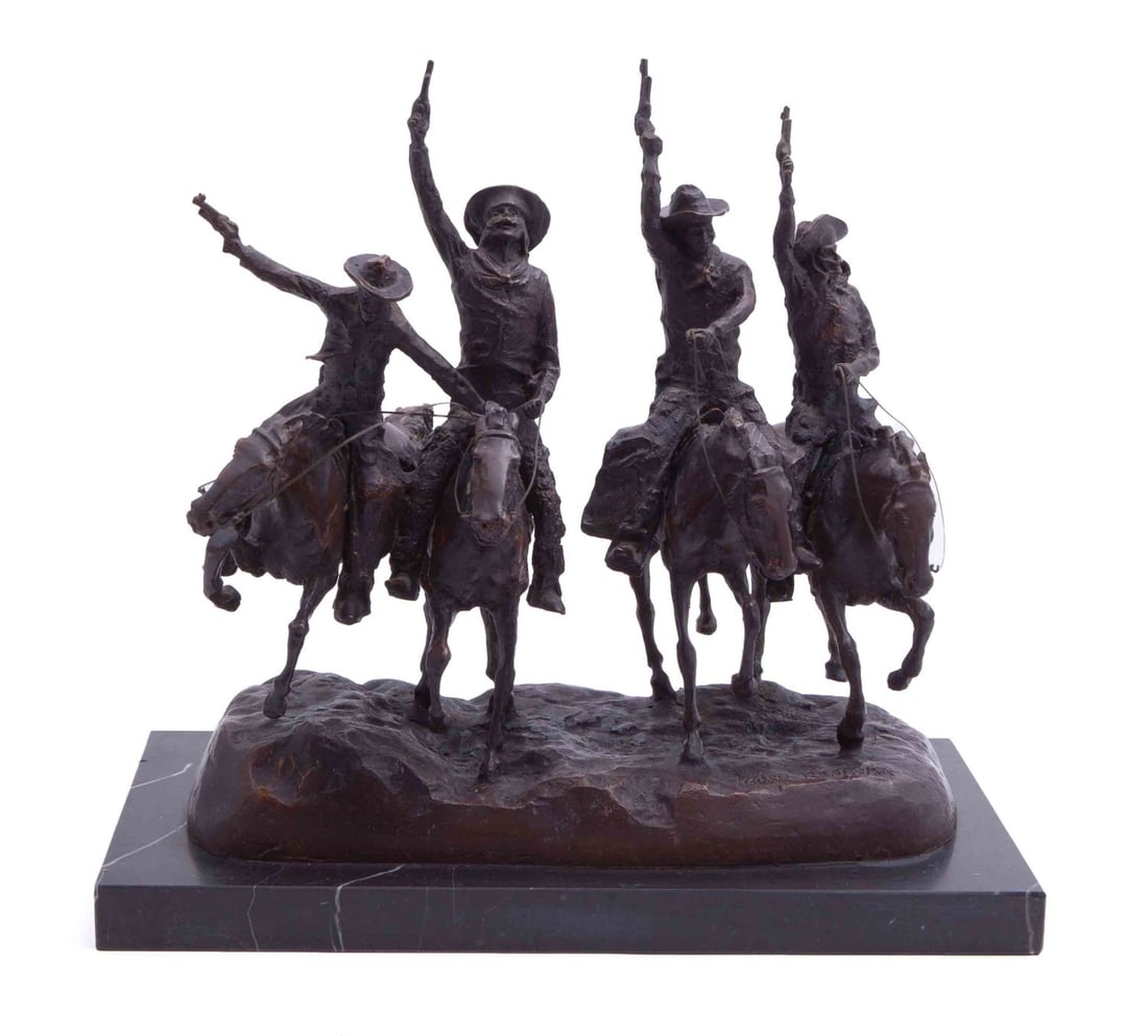 After Frederick Remington - Coming Through the Rye (1 of 10)