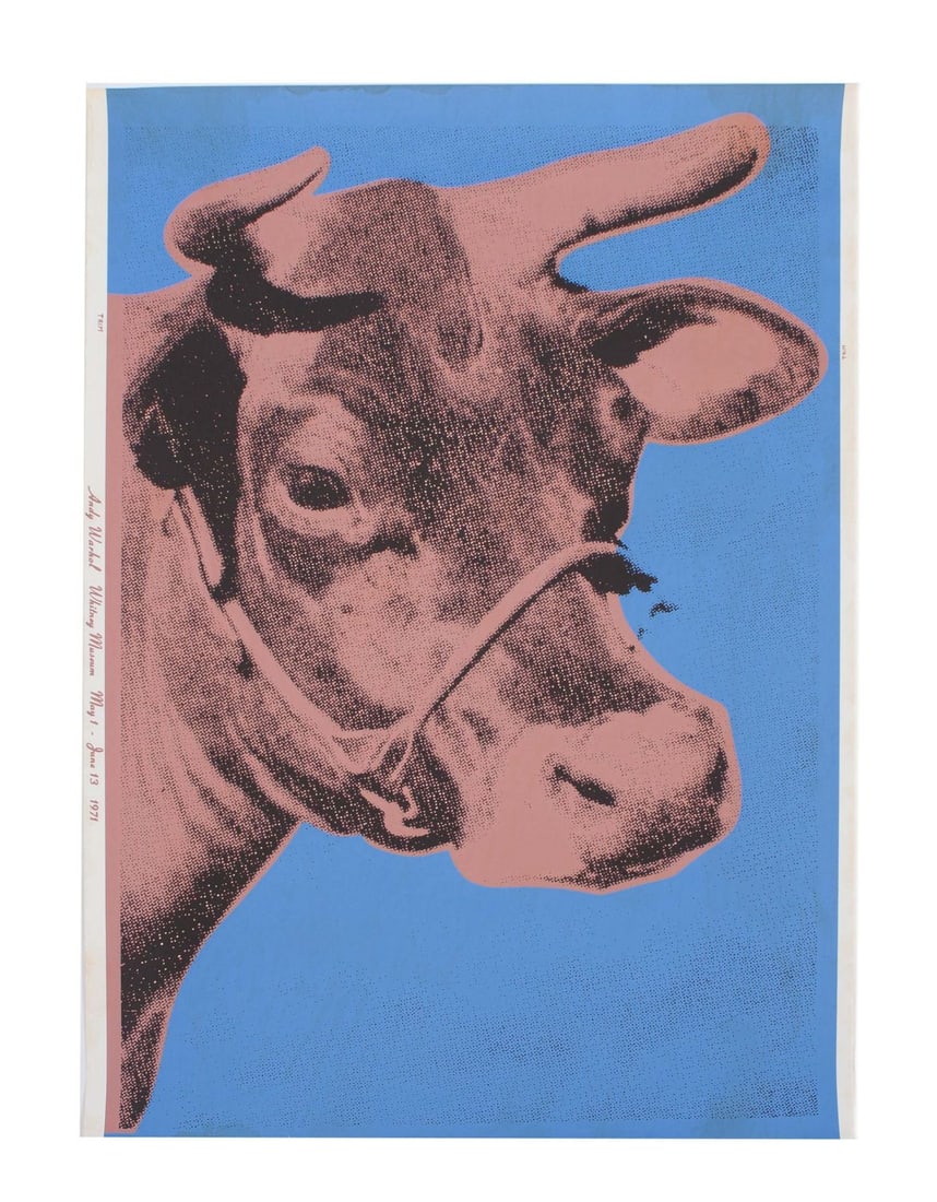 Andy Warhol, Cow - Circa 1971 (1 of 7)