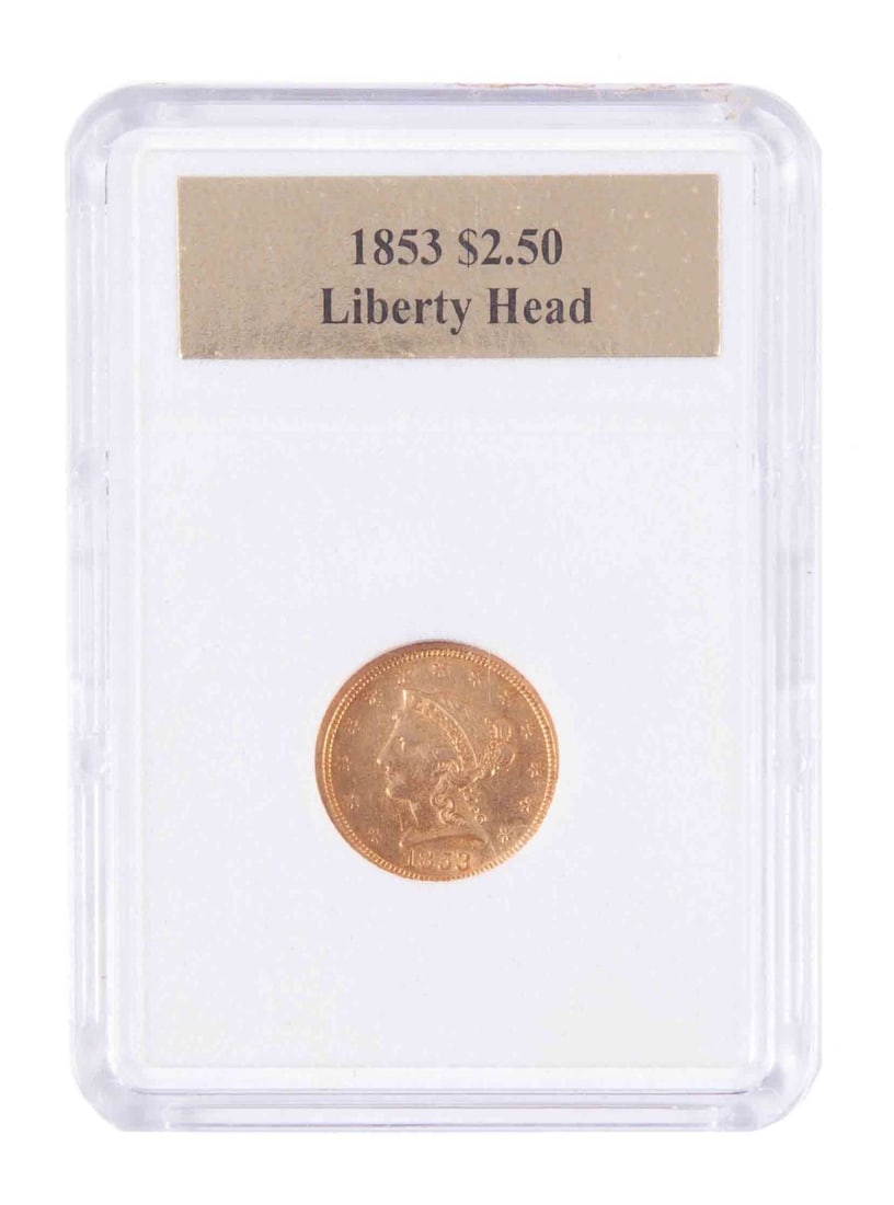 1853 Gold Liberty Head Coin (1 of 4)