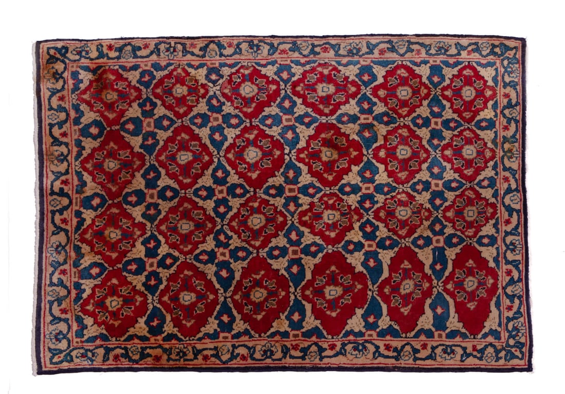 Antique Persian Sarouk Rug (1 of 4)
