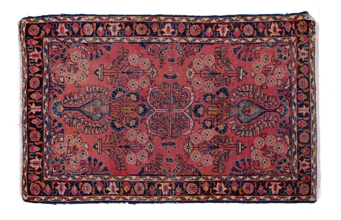 Antique Persian Mashad Rug (1 of 2)