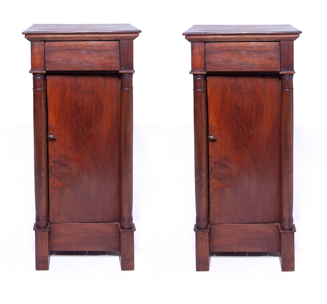 Pair of French Wooden Cabinets (1 of 8)