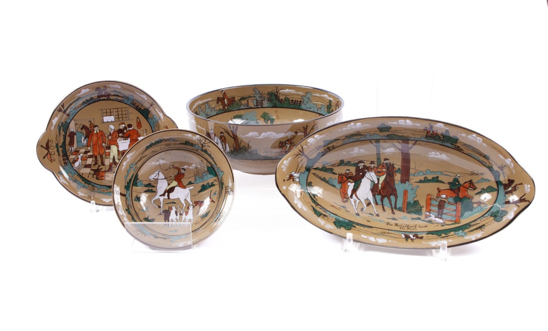 Deldare Buffalo Pottery Serving Set (1 of 10)