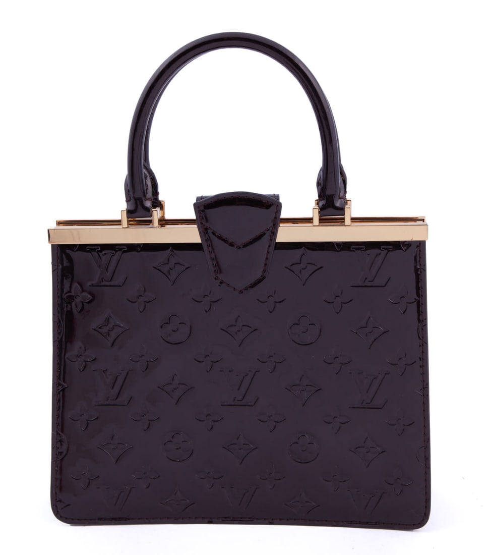 Louis Vuitton Vernis Deesse Pm Amarante Handbag (1 of 7)