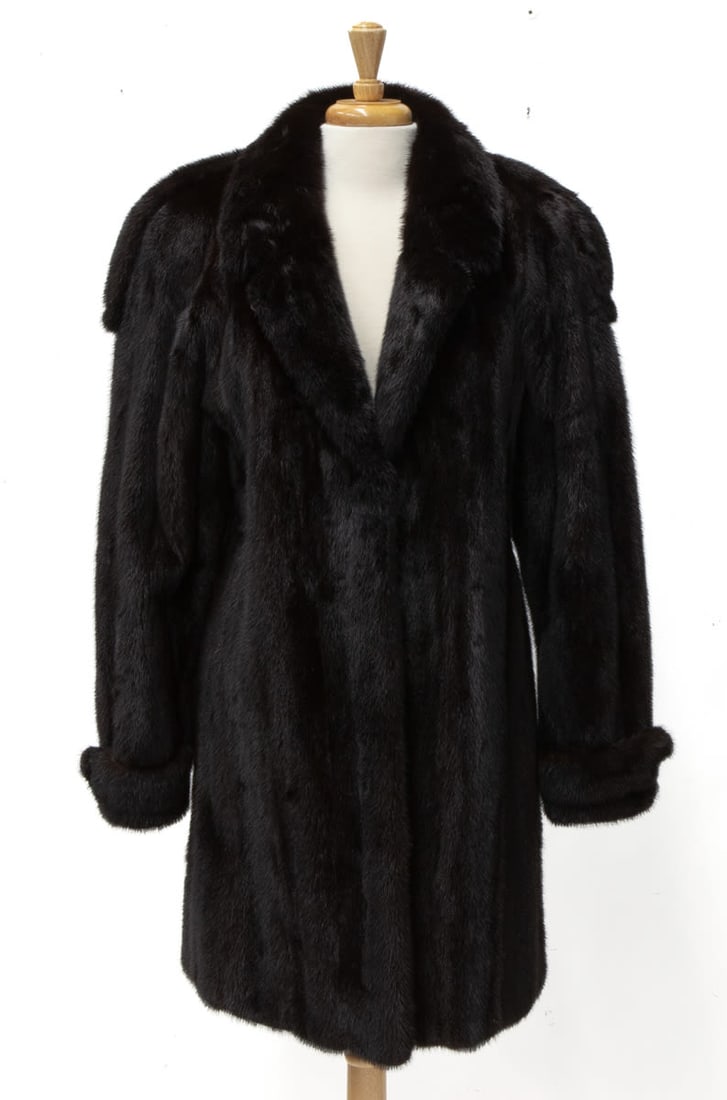 Vintage Louise Veloquin Forrures Mink Fur Coat (1 of 5)