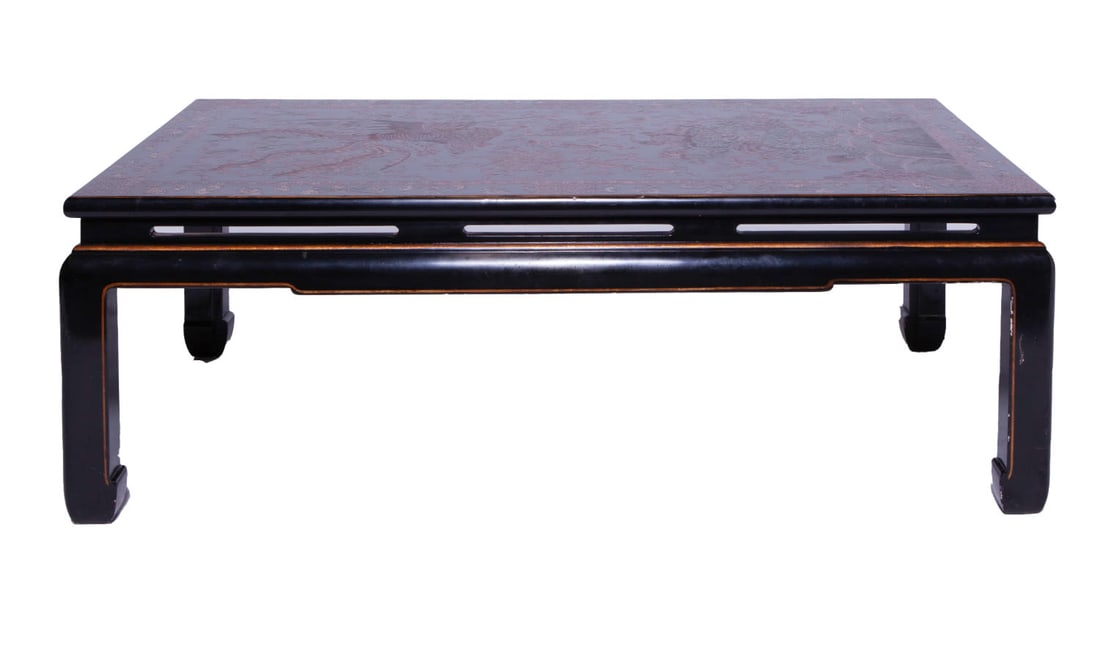 Chinese Lacquer Coffee Table (1 of 6)
