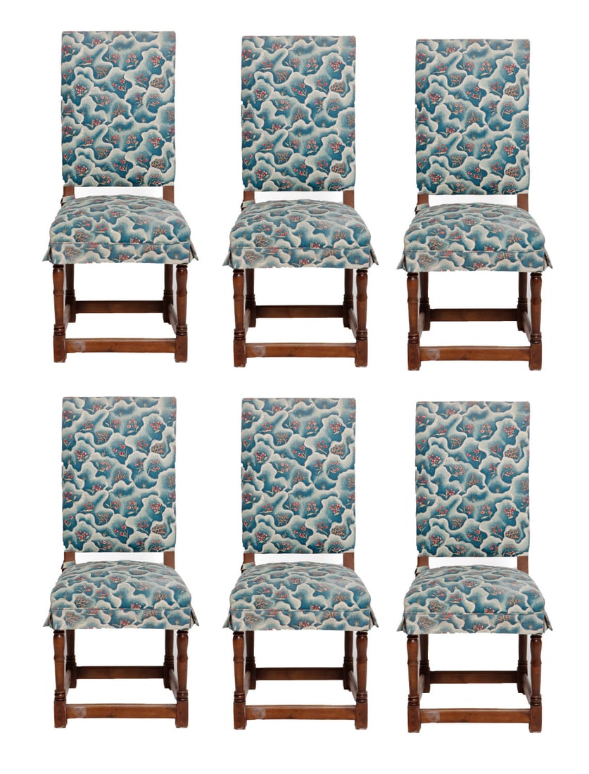 Set of Six Vintage Dining Chairs (1 of 6)