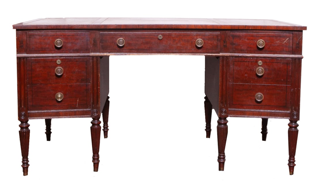 Antique Mahogany Desk (1 of 5)