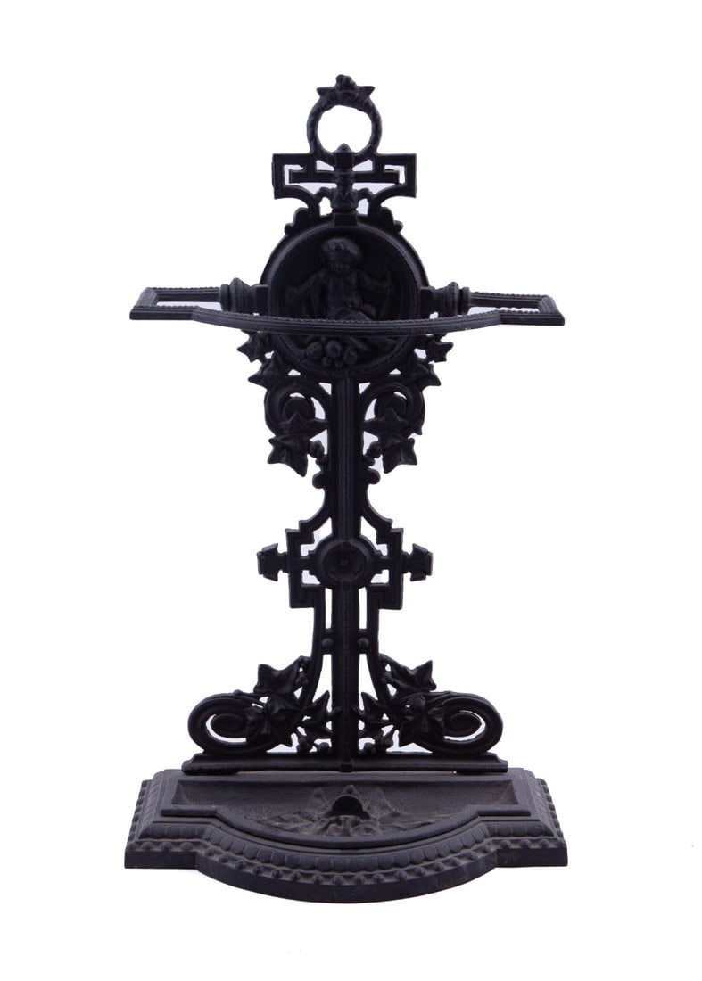 Victorian Cast Iron Hall Tree (1 of 8)