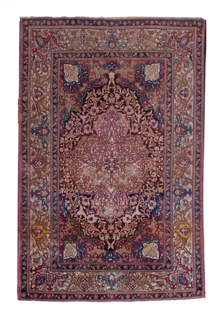 Antique Handwoven Persian Rug (1 of 4)