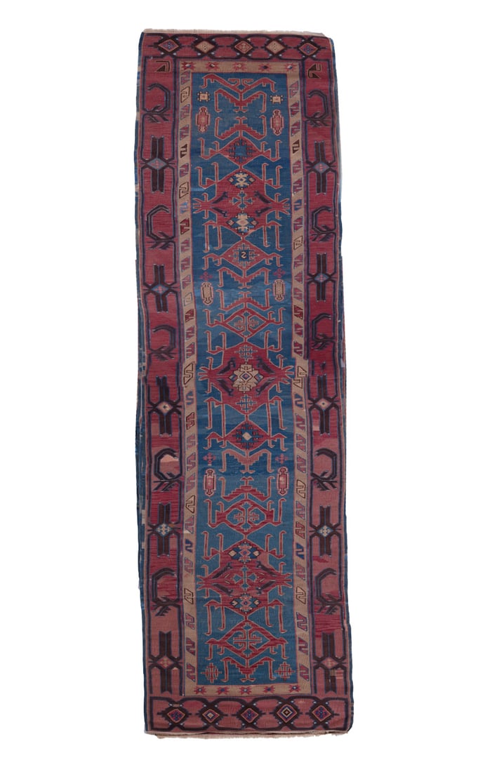 Traditional Handwoven Runner Carpet (1 of 7)