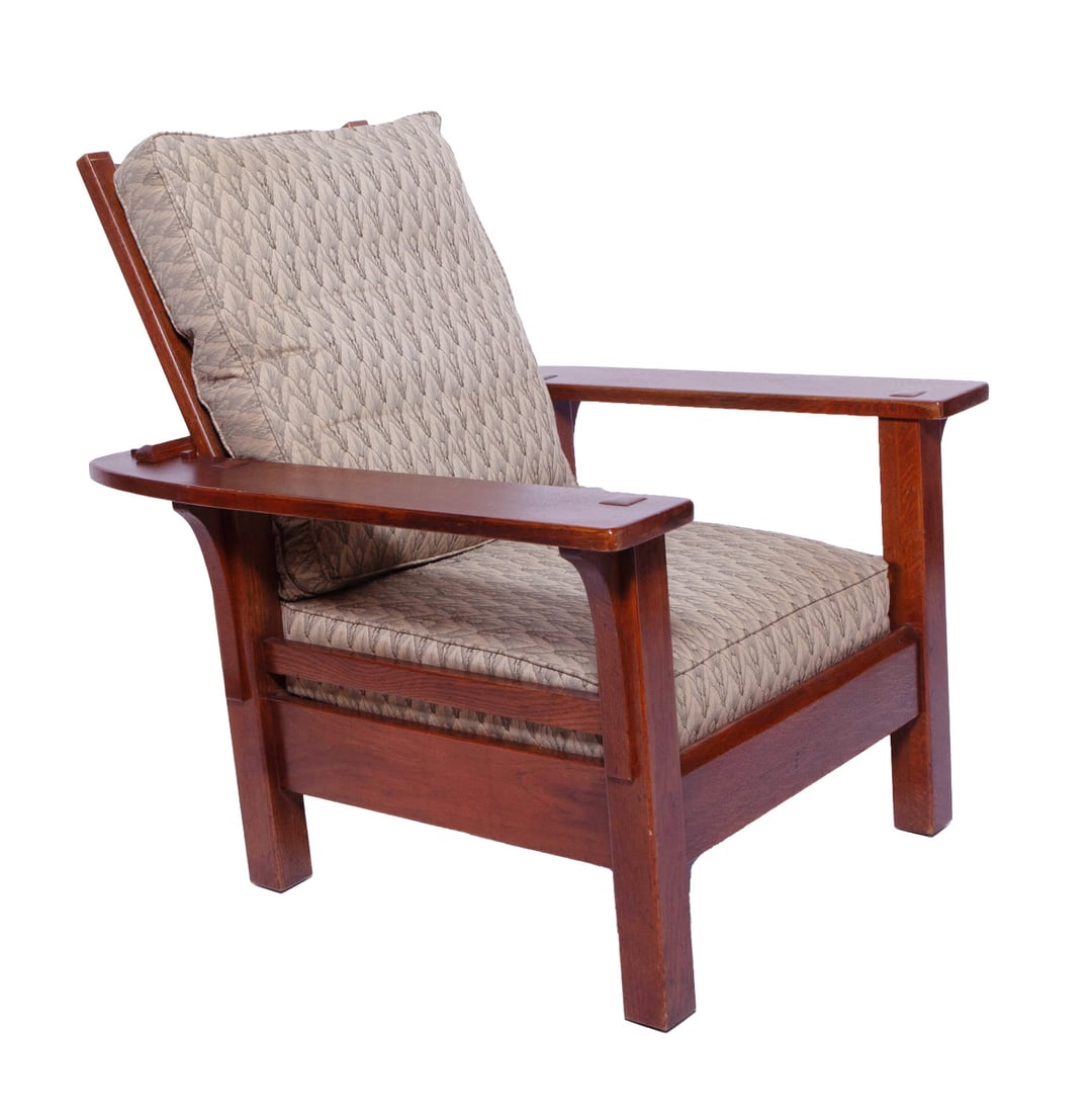 L & J G Stickley Morris Chair (1 of 5)