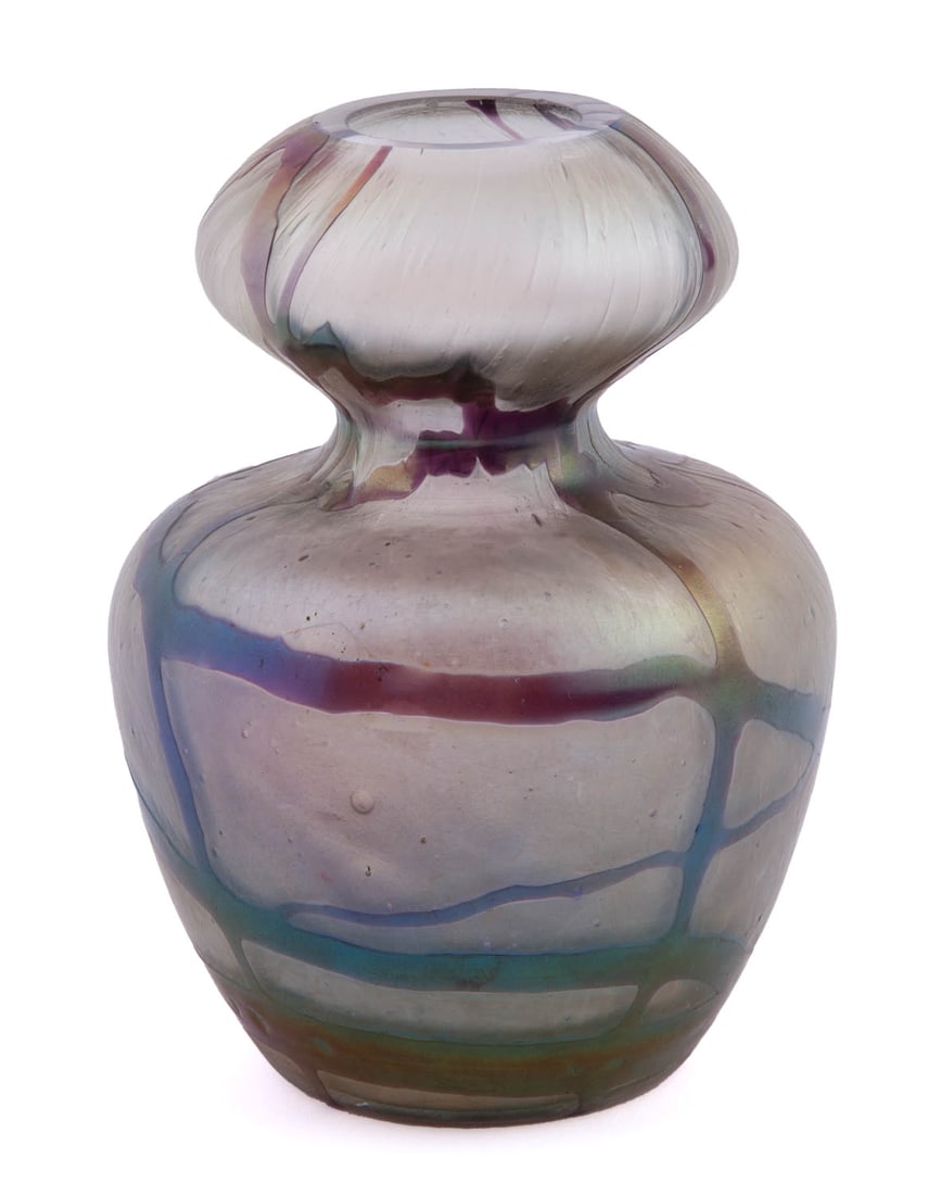 Three Art Glass Vases (1 of 12)