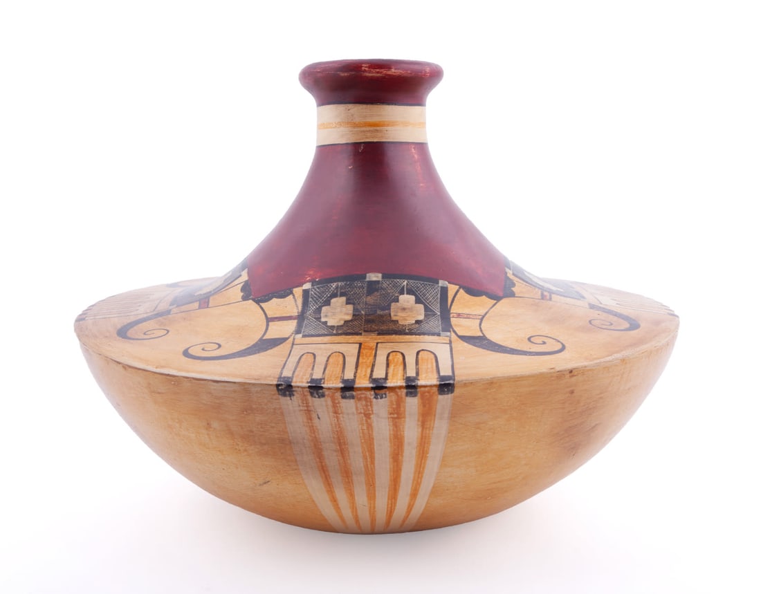 Large Southwestern Pattern Vase (1 of 6)