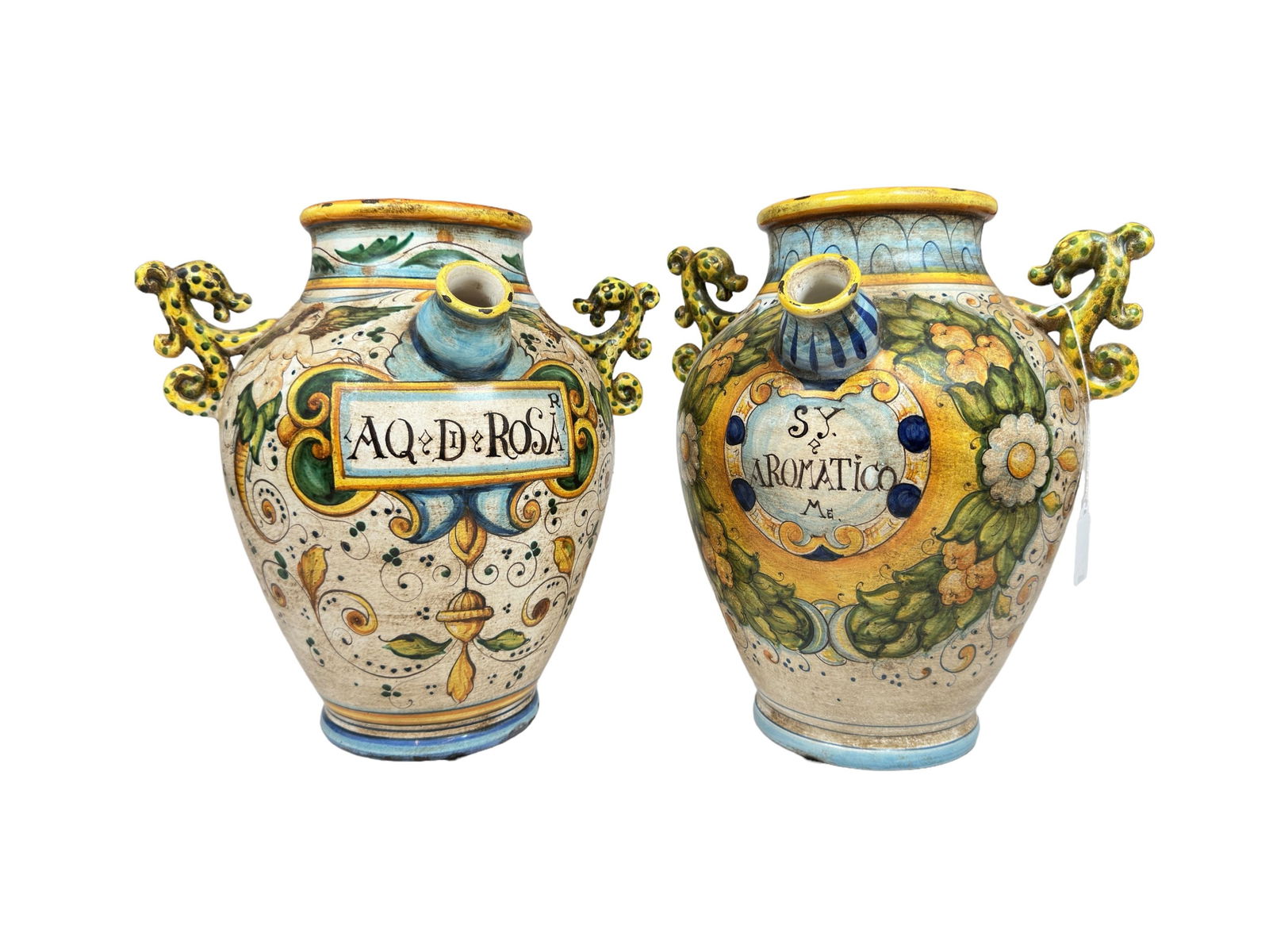 Pair of Italian Aromatic Liquid Jugs (1 of 5)