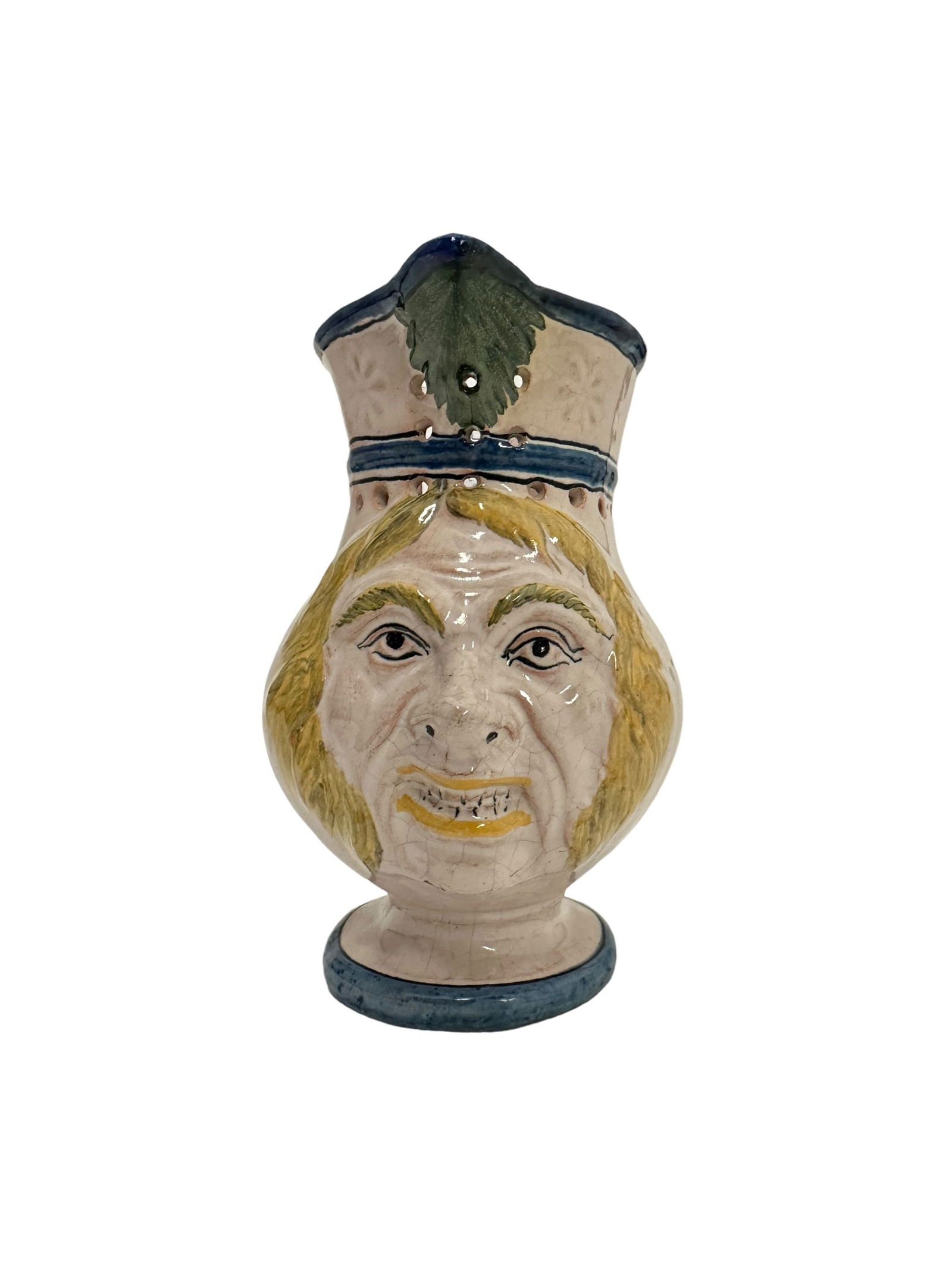 French Faience Decorated Spill Jug (1 of 4)