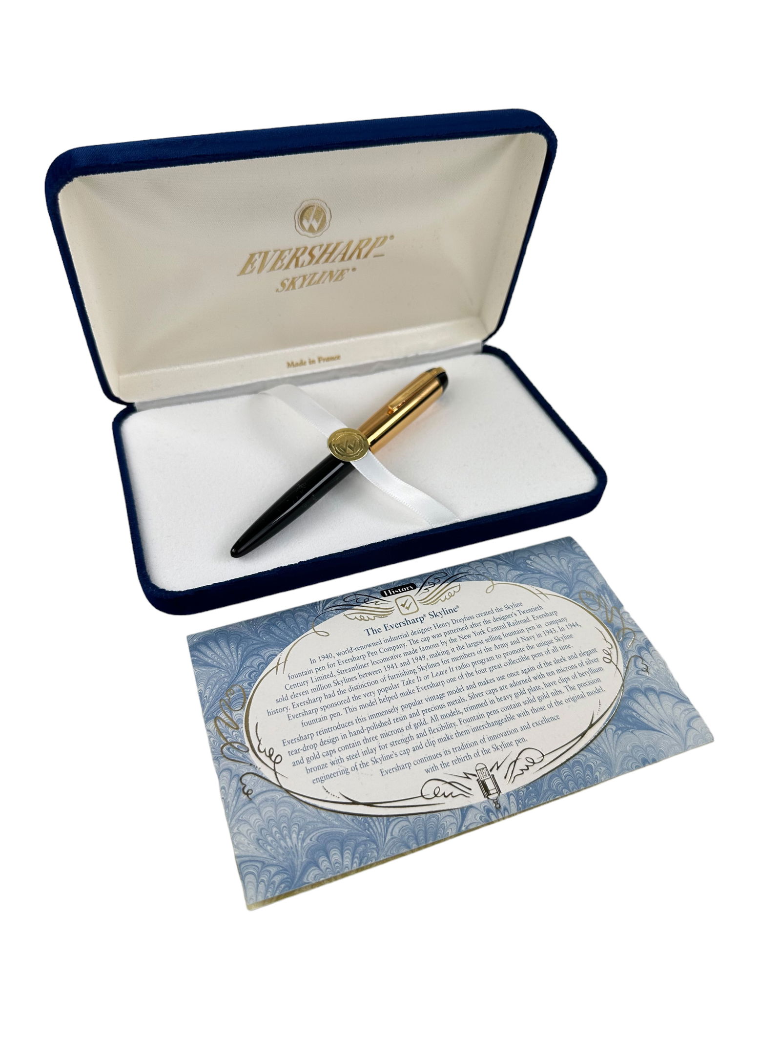 NIB EVERSHARP SKYLINE FOUNTAIN PEN (1 of 7)