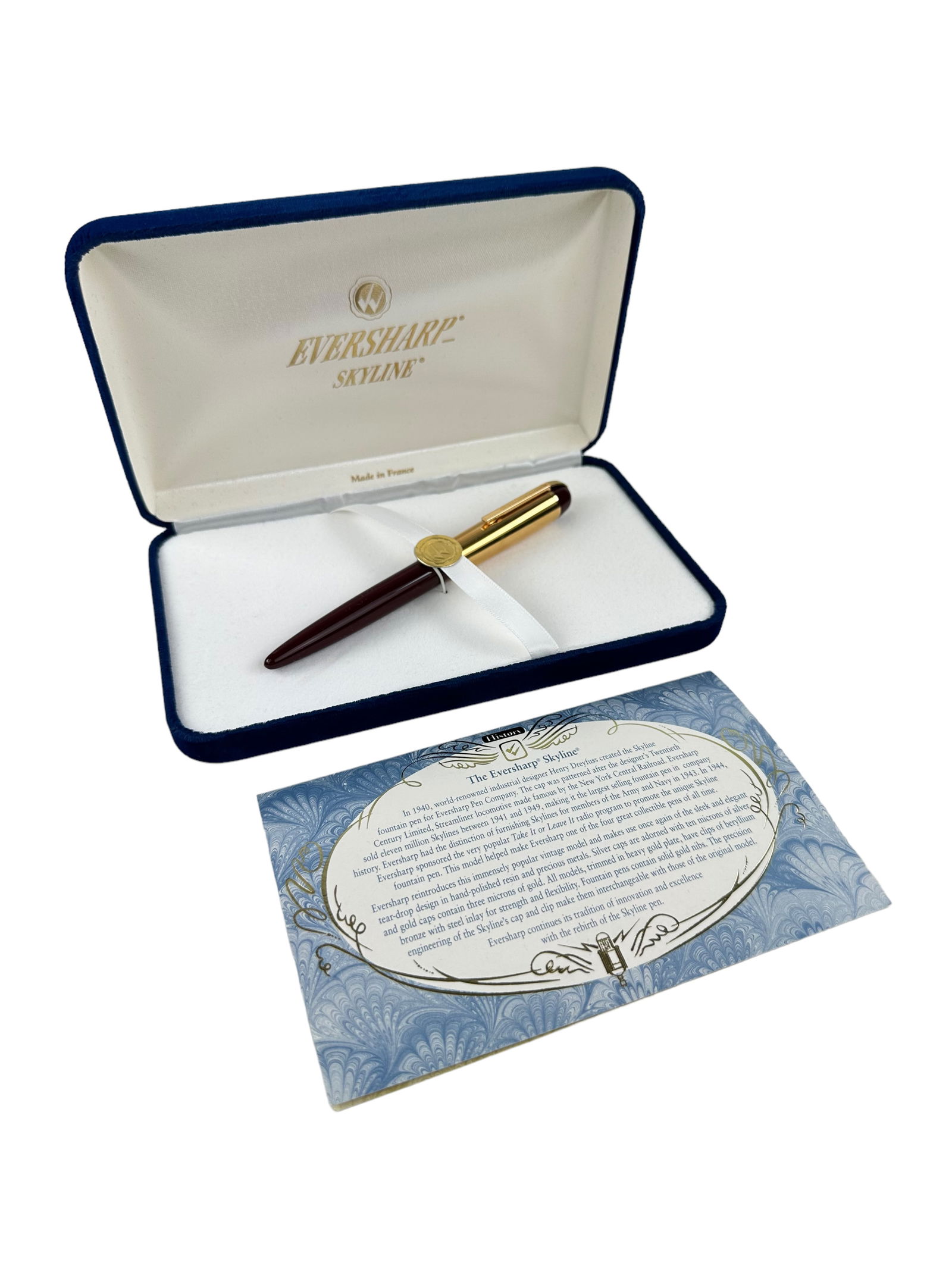 NIB EVERSHARP SKYLINE FOUNTAIN PEN (1 of 6)