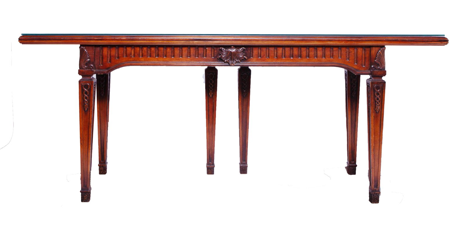 English Georgian Mahogany Console Table (1 of 8)
