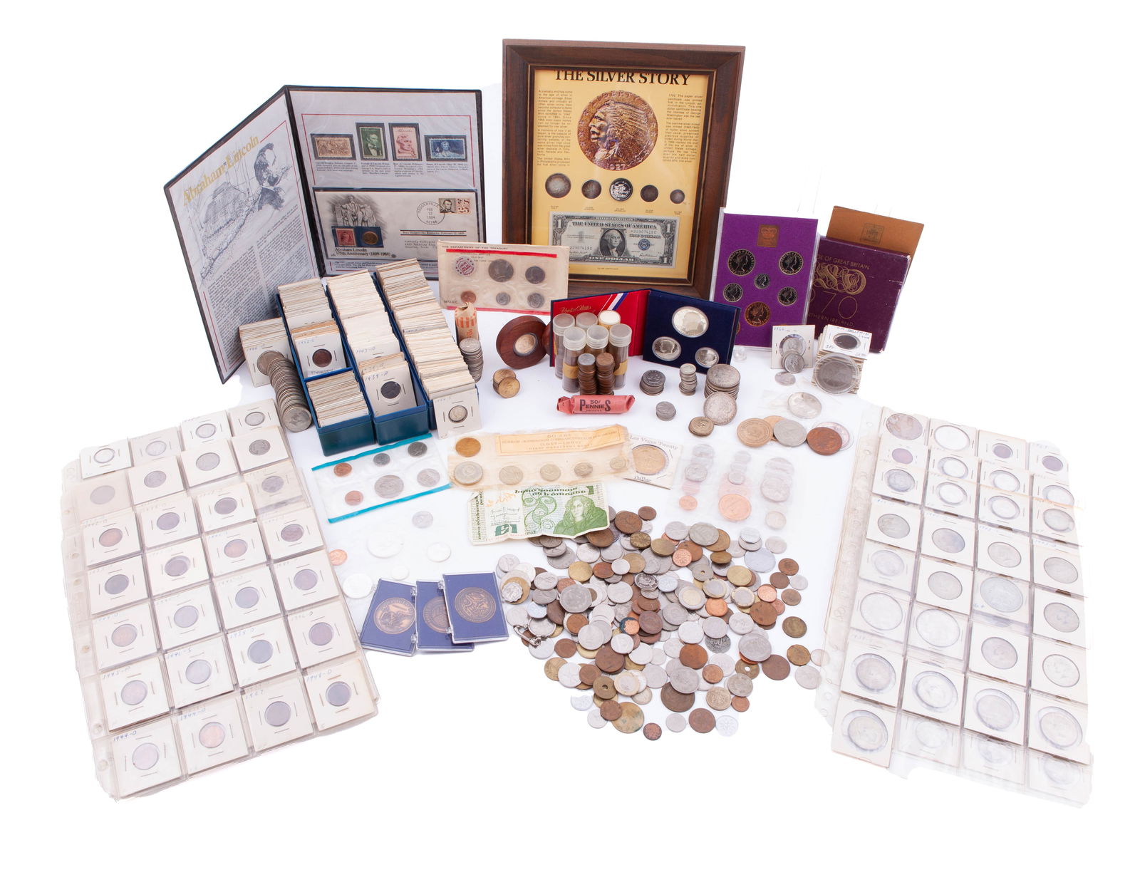 Collection Of American And European Coins (1 of 20)