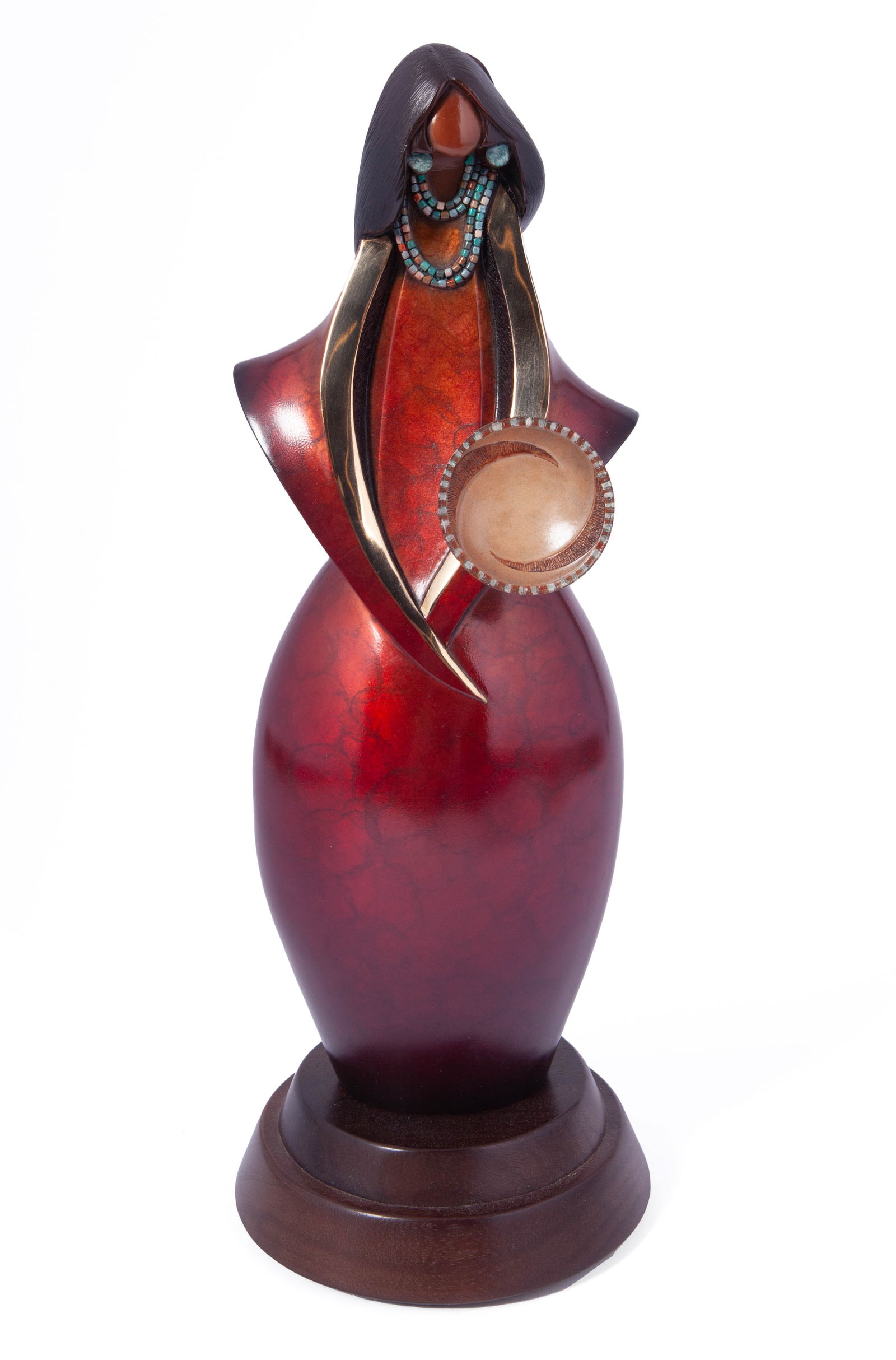 Kim Seyesnem Obruzt, Moon, Bronze Casting Sculpture (1 of 9)