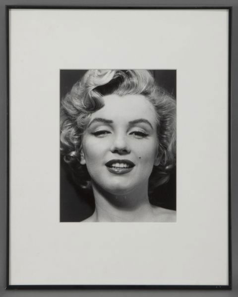 Philippe Halsman, "Marilyn Monroe, Portrait": Philippe Halsman, "Marilyn Monroe, Portrait" gelatin silver print, 1981. Stamped on the reverse "Halsman/Marilyn, Copyright Philippe Halsman 81, All rights reserved" and numbered "177/250". Sight: 11"